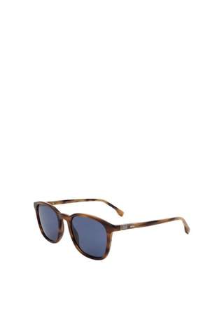 Lunettes de soleil homme - Catégorie 2 - Hugo Boss - Bleu, jaune, marron et rose