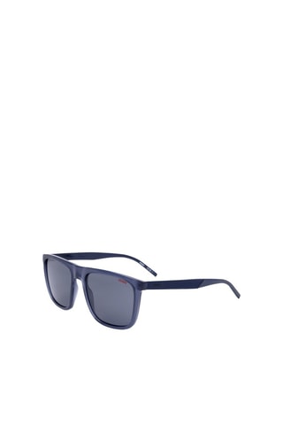 Lunettes de soleil homme - Catégorie 3 - Hugo - Bleu et gris