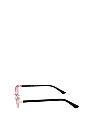 Lunettes de soleil femme - Catégorie 1 - Guess - Doré, noir et rose