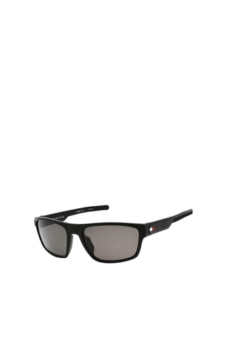 Lunettes de soleil polarisées homme - Catégorie 3 - Tommy Hilfiger - Gris et noir