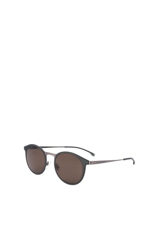 Lunettes de soleil homme - Catégorie 3 - Hugo Boss - Marron et gris
