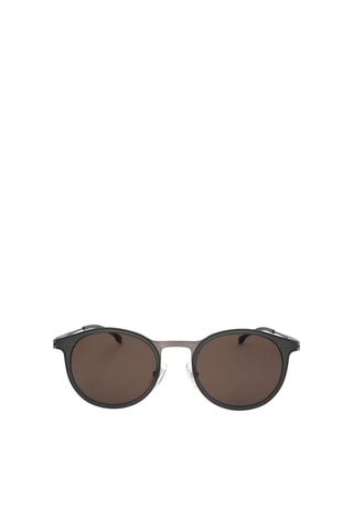Lunettes de soleil homme - Catégorie 3 - Hugo Boss - Marron et gris