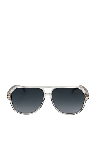 Lunettes de soleil homme - Catégorie 3 - Hugo Boss - Gris