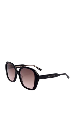 Lunettes de soleil femme - Catégorie 2 - Tommy Hilfiger - Noir