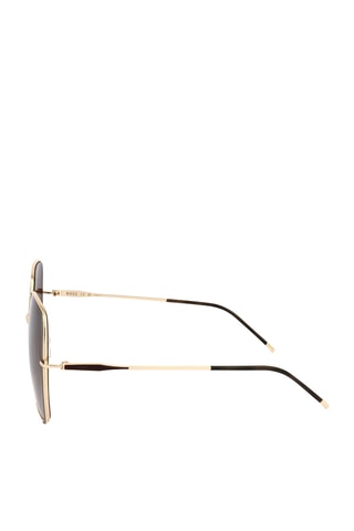 Lunettes de soleil femme - Catégorie 3 - Hugo Boss - Doré et marron