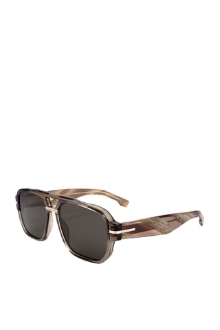 Lunettes de soleil homme - Catégorie 2 - Hugo Boss - Marron