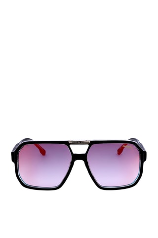 Lunettes de soleil homme - Verres effet miroir - Catégorie 2 - Carrera - Noir