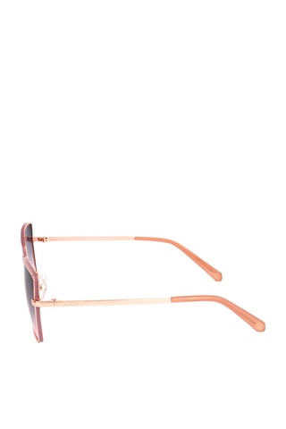 Zonnebril Dames - Bruin Categorie 2 - Guess Factory - Roségoudkleurig
