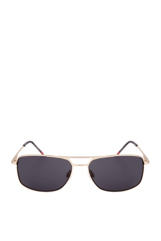 Lunettes de soleil homme - Catégorie 3 - Hugo - Doré et gris