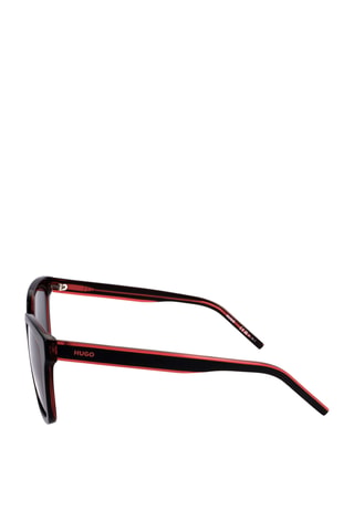 Lunettes de soleil femme - Catégorie 3 - Hugo - Noir et rouge