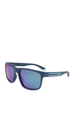 Lunettes de soleil polarisées homme - Verres effet miroir - Catégorie 3 - Polaroid - Turquoise