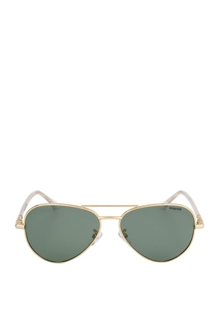 Lunettes de soleil polarisées homme - Catégorie 2 - Polaroid - Doré
