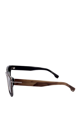 Lunettes de soleil homme - Catégorie 3 - Hugo Boss - Marron et noir