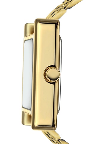 Orologio al quarzo in acciaio Mimosa - Dorato