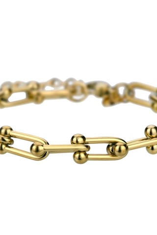 Bracciale gourmette - Dorato 