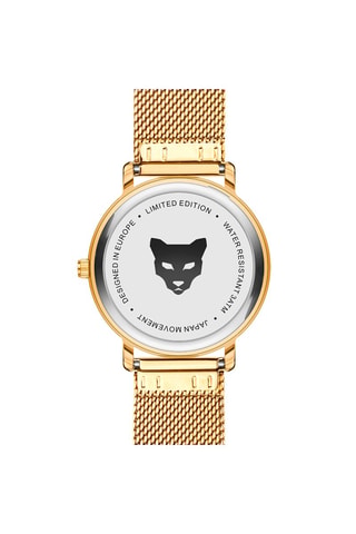 Orologio al quarzo in acciaio Marbella - Dorato 