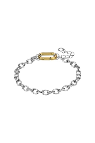 Bracciale gourmette - Argentato