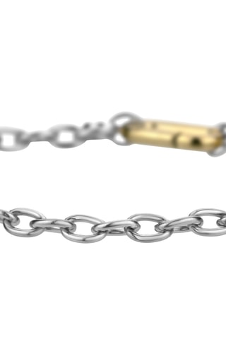 Bracciale gourmette - Argentato