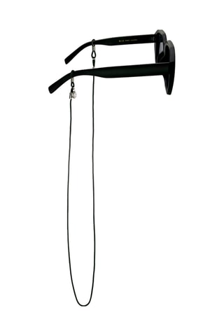 Occhiali da sole polarizzati e catenina unisex - Categoria 3 - Nero