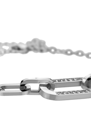Bracciale gourmette - Zirconi