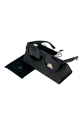 Occhiali da sole polarizzati unisex - Categoria 3 - Nero