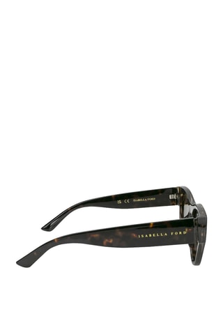 Occhiali da sole polarizzati donna Glamour - Categoria 3 - Giallo scuro e marrone