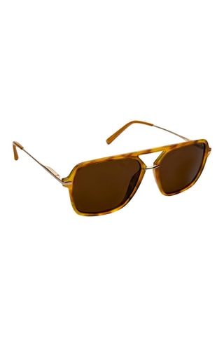 Occhiali da sole polarizzati unisex - Categoria 3 - Marc Lauder - Giallo e marrone