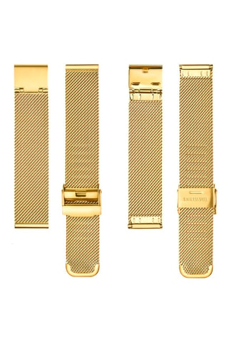 Orologio al quarzo in acciaio e zirconi Marrakech