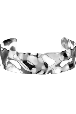 3 bracciali bangle Wavelle - Argentato