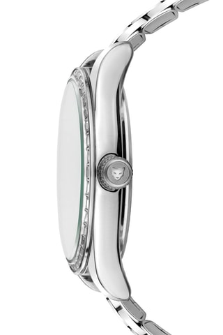 Orologio al quarzo in acciaio Ankara - Argentato e grigio