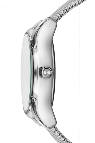 Orologio al quarzo in acciaio - Argentato