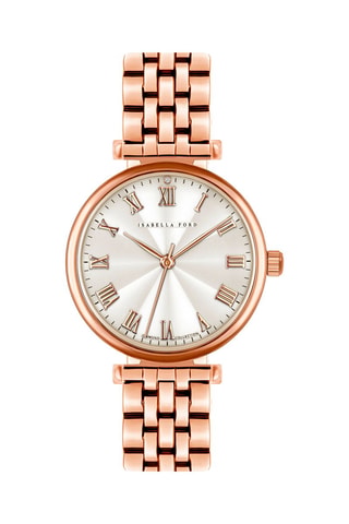 Orologio al quarzo in acciaio e diamante Victoria