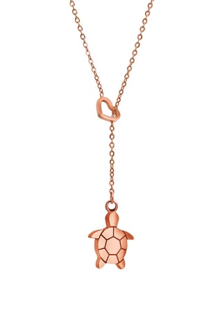 Collana - Dorato rosa