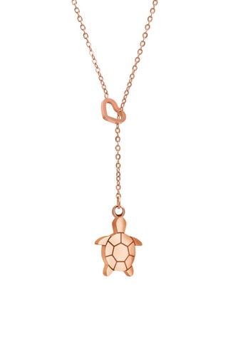 Collana - Dorato rosa