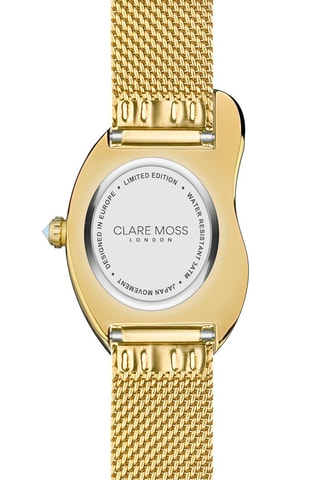 Orologio al quarzo in acciaio Old money - Dorato e verde