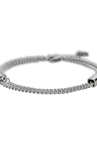 Cofanetto orologio al quarzo in acciaio e bracciale Zurich