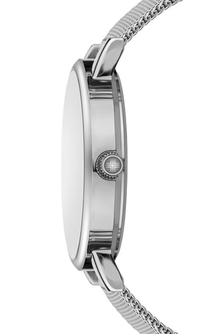 Orologio al quarzo in acciaio - Argentato