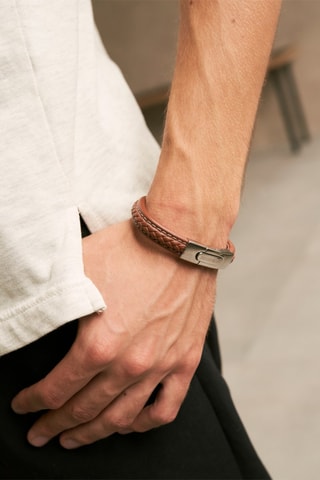 Bracciale - Pelle - Nero
