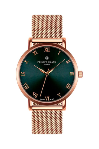 Orologio al quarzo in acciaio - Dorato rosa