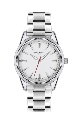 Orologio al quarzo in acciaio Thun - Argentato