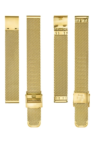 Orologio al quarzo in acciaio Zurich - Dorato