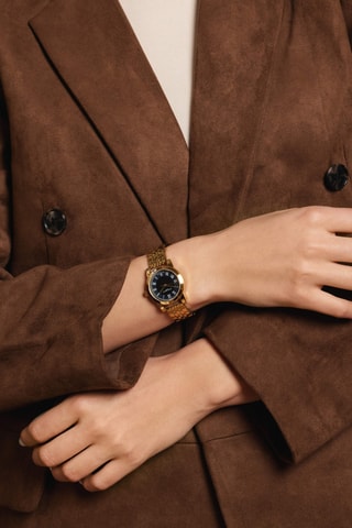 Orologio al quarzo in acciaio Biel - Dorato