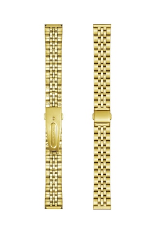 Orologio al quarzo in acciaio Lej da Staz - Dorato