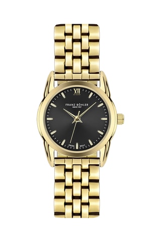 Orologio al quarzo in acciaio Palpuogna - Dorato