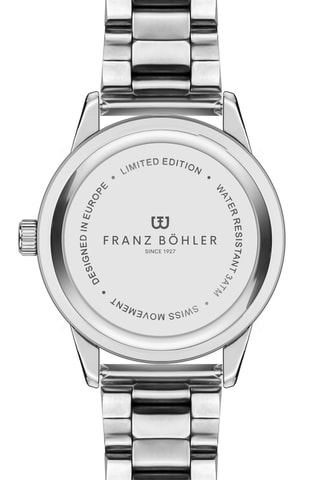 Orologio al quarzo in metallo Türlersee  - Cronometro - Argentato e nero