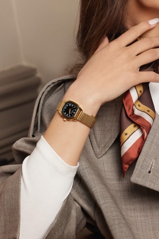 Orologio al quarzo in acciaio  Cauma - Dorato