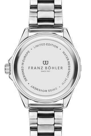 Orologio al quarzo in acciaio Seeberg - Argentato e grigio