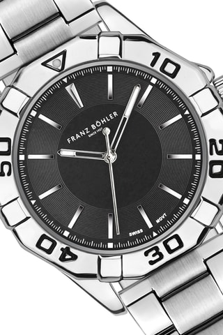 Orologio al quarzo in acciaio Totensee - Argentato