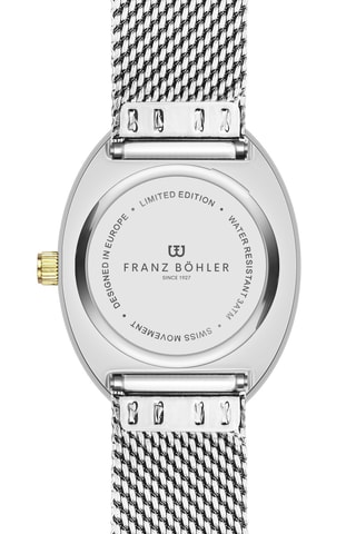 Orologio al quarzo in acciaio  Davos - Argentato e dorato