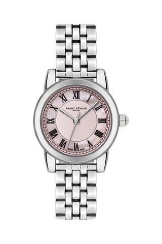 Orologio al quarzo in acciaio Sils - Argentato